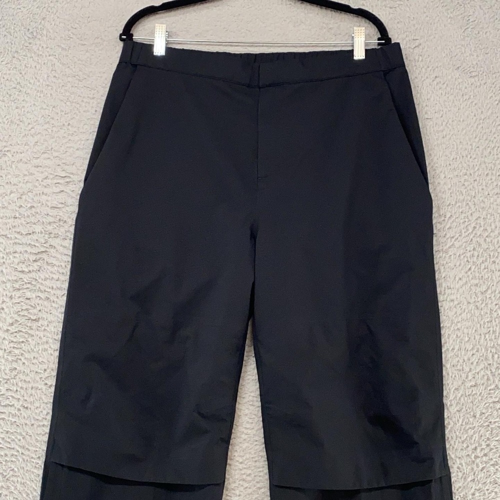 Nike Hypershield Golf Pants Mens Large Black Water Resistant Zip Ankle Outdoor - Picture 2 of 16